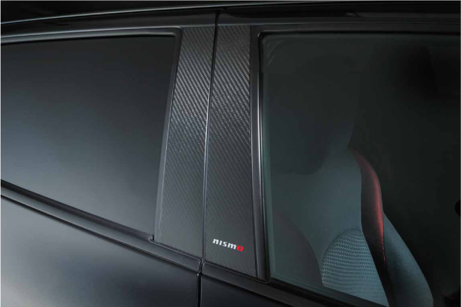 NISMO Carbon Pillar Garnish  For Juke F15  8081S-RNF50