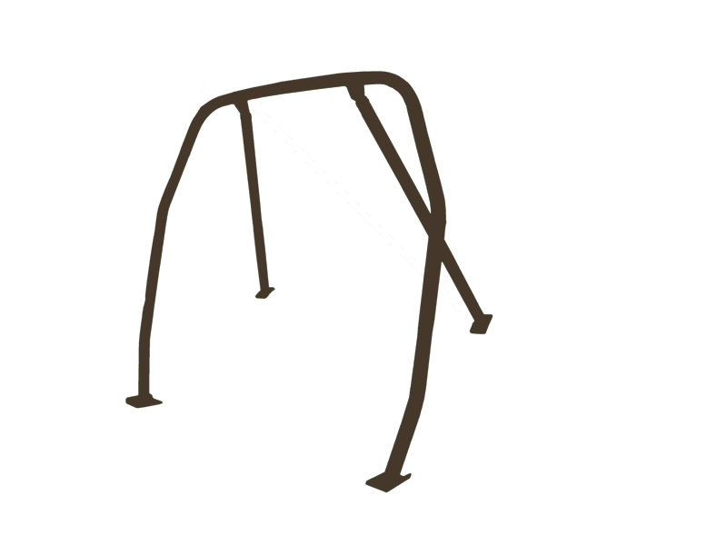 SAITO ROLLCAGE FOUR POINT STEEL (2 Seats) FOR TOYOTA SOARER JZZ30 SUNROOF