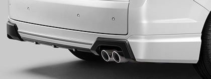 MUGEN REAR UNDER SPOILER MIDNIGHT BLUE BEAM METALLIC FOR STEPWGN RP6 RP7 RP8 84111-XNS-K1S0-BX