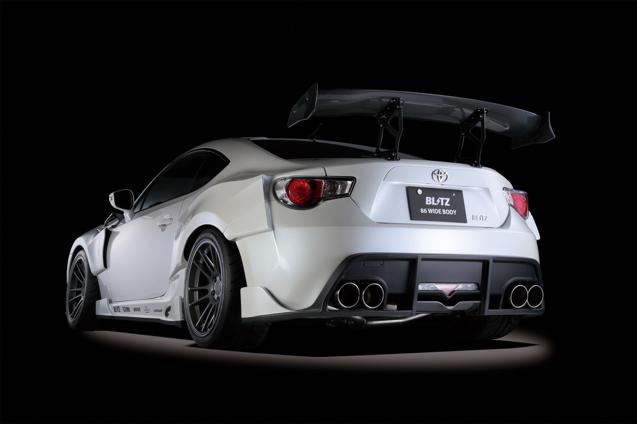 その他 AS BLITZ NUR-SPEC VS QUAD EXHAUST For TOYOTA 86 ZN6 FA20 62127