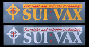 CAR MAKE T&E SUI: VAX STICKER SILVER FOR  CARMAKETE-02902