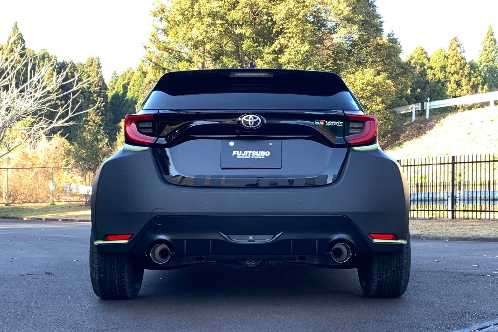 FUJITSUBO AUTHORIZE R (BLUE TIP) Exhaust For GXPA16 GR YARIS 1.6 TURBO 4WD 570-21231-BG