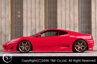 CAR MAKE T&E SIDE STEP (FERRARI) FRP FOR  CARMAKETE-02431