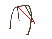 SAITO ROLLCAGE SKEW BAR FOR NISSAN SKYLINE GC110 2DR KENMERI