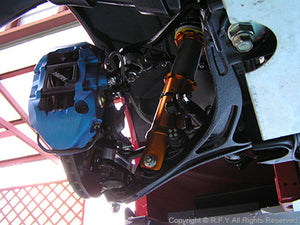 RACING FACTORY YAMAMOTO OFFSET BIG ROTOR BRAKE KIT FOR SPOON CALIPER FRONT 312φ FOR HONDA S2000 AP1 AP2 RACING-FACTORY-YAMAMOTO-00112