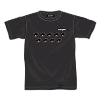 MUGEN DEEP BLACK MUGEN 9 COMMANDER EYE T-SHIRT XLarge  For UNIVERSAL FITTING 90000-XYK-602B-D5