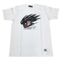 MUGEN X SHIBUYA COMMANDER EYE T-SHIRT SMALL WHITE  For UNIVERSAL FITTING 90000-XYL-602A-W2