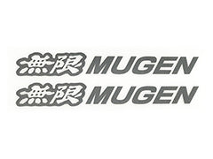 MUGEN GUNMETAL L MUGEN STICKER A  For UNIVERSAL FITTING 90000-YZ5-310A-G4