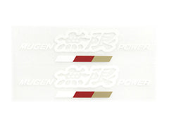 MUGEN WHITE M MUGEN POWER STICKER A  For UNIVERSAL FITTING 90000-YZ5-311A-W3