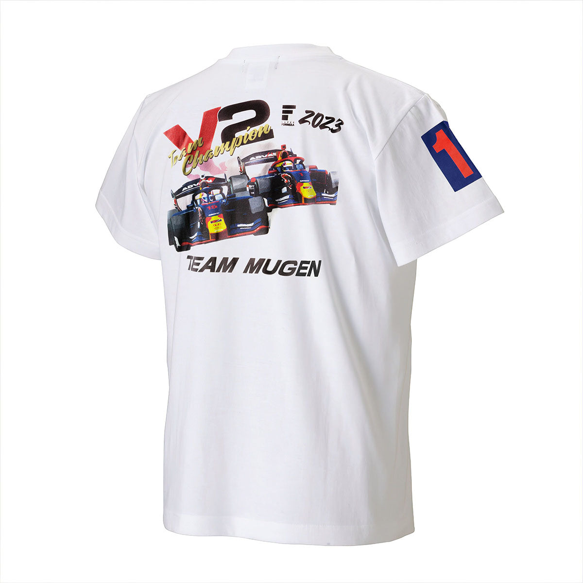 MUGEN TEAM MUGEN 23 CHAMPION T-SHIRT WHITE MEDIUM FOR  90000-XYM-604C-W3