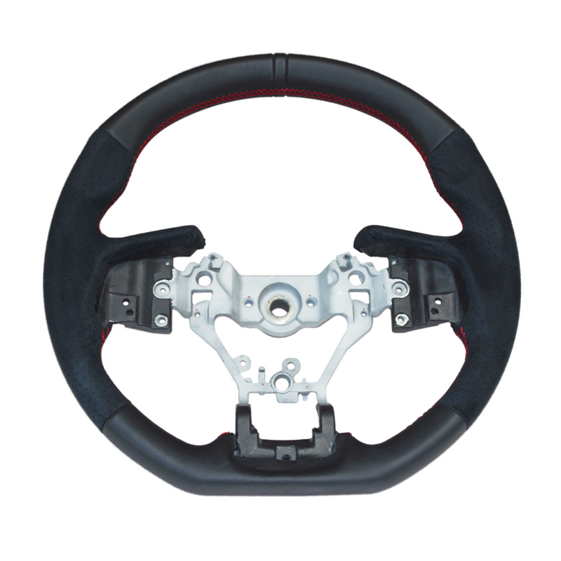DAMD STEERING WHEEL For LEGACY OUTBACK (BS/BN) FORESTER (SJ) D〜 XV (GP) E〜 SS362-RX Nappa Leather × Ultra Suede