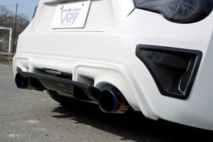 GARAGE VARY REAR DIFFUSER + CENTER FLAP FOR TOYOTA 86 ZN6 ZENKI SUBARU BRZ ZC6 30-2014