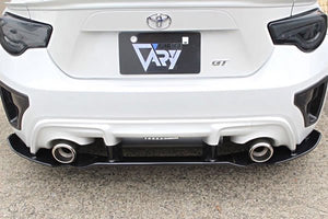 GARAGE VARY REAR DIFFUSER + SLIT SPOILER FOR TOYOTA 86 ZN6 ZENKI SUBARU BRZ ZC6 30-2019