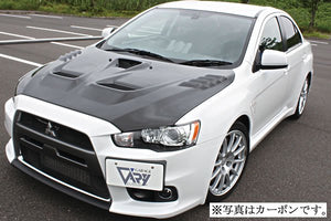 GARAGE VARY BONNET FOR LANCER EVO X CZ4A 30-0003