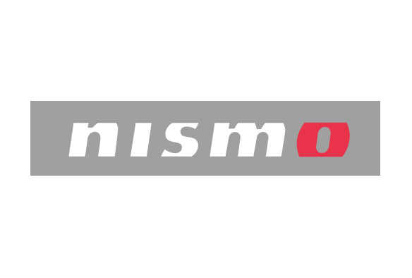 NISSAN NISMO LOGO STICKER WHITE OUTLINE CHARACTERS L SIZE  GOODS GOODS   99992RN225