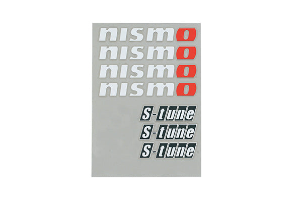 NISSAN NISMO S-TUNE STICKER SET WHITE  GOODS GOODS   99992RN241