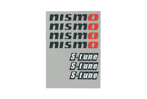 NISSAN NISMO S-TUNE STICKER SET BLACK  GOODS GOODS   99992RN242