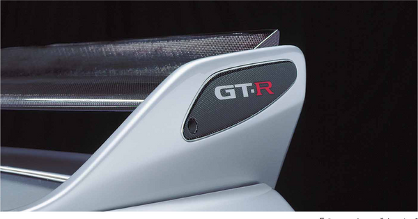 NISMO Rear Spoiler Ornament For Skyline GT-R BCNR33 99993-RN595 NISMO Rear Spoiler Ornament For Skyline GT-R BCNR33 99993-RN595