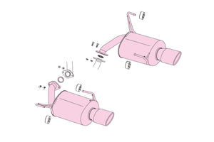 FUJITSUBO AUTHORIZE S For LEVORG 1.8 TURBO 4WD VN5 350-63721