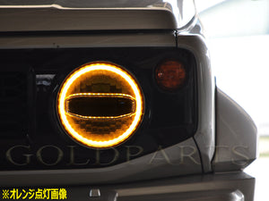 GOLD PARTS LED SQUID RING HEADLIGHT KIT FOR SUZUKI JIMNY JB64W JB76W GOLD-PARTS-00001