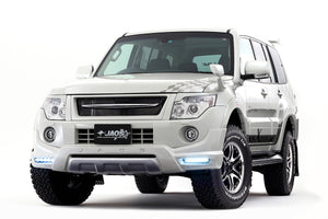 JAOS FRONT BUMPER GUARD WITH LED DAY LAMP FOR MITSUBISHI PAJERO V80 90 A016329
