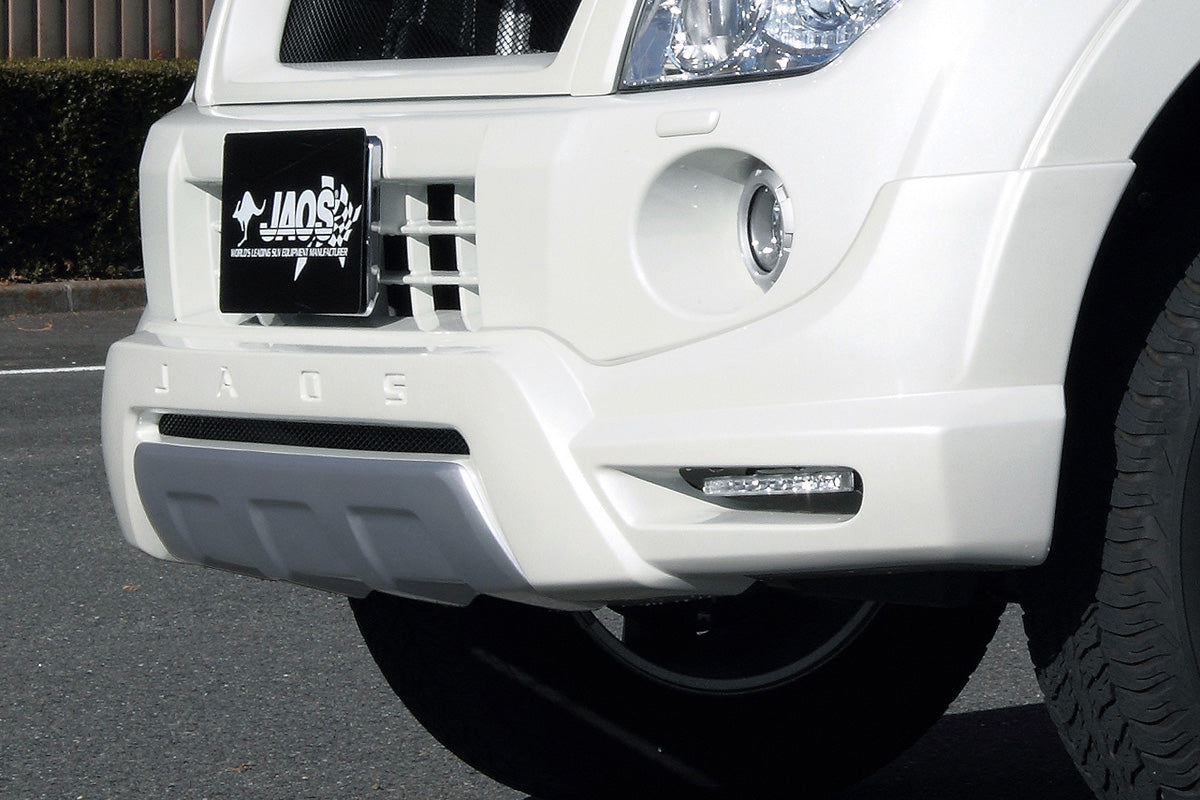 JAOS FRONT BUMPER GUARD WITH LED DAY LAMP FOR MITSUBISHI PAJERO V80 90 A016329