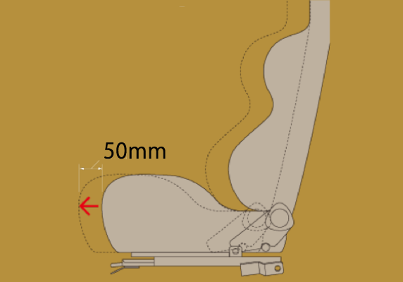 BRIDE FRONT OFFSET STAY FOR Y/M SERIES A16NPO
