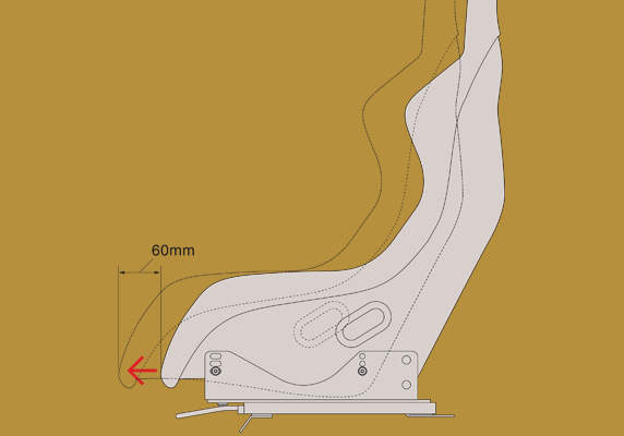 BRIDE FRONT OFFSET STAY FOR LF A34NPO