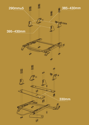 BRIDE IMPORT SIDE STAY A35NPO