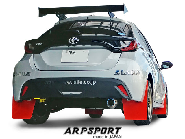 LAILE BEATRUSH MUDFLAP RED FRONT FOR TOYOTA YARIS MX PA10 A61018-F2
