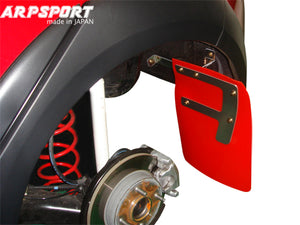 LAILE BEATRUSH MUD FLAPS RED REAR For COLT RALLIART Ver R Z27AG COLT 15C Z23A A63232-R2