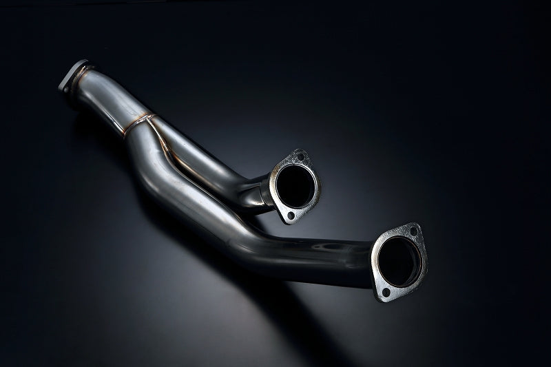 MIDORI SEIBI CENTER STAINLESS FRONT PIPE 80 FOR NISSAN SKYLINE GT-R BNR32 BNR33 BNR34 MIDORI-SEIBI-CENTER-00002