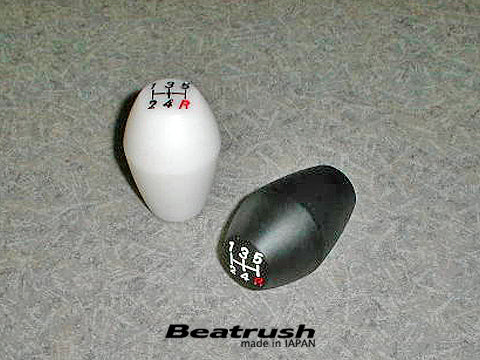 LAILE BEATRUSH JURACONR GEAR KNOB TYPE C M12x1 25P 5S WHITE A91212W-C