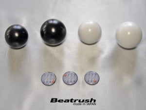 LAILE BEATRUSH JURACON® GEAR KNOB TYPE Q M10x1 50P Φ40MM WHITE A91015W-Q40