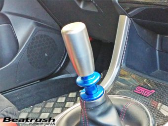 LAILE BEATRUSH TITANIUM GEAR KNOB TYPE EBR SANDBLAST M10x1 50P A91015TB-EBR