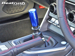 LAILE BEATRUSH Alu SHIFT KNOB TYPE-EBR M12x1.25P SILVER FOR SUBARU BRZ ZD8  A9ZD8MAS-EBR