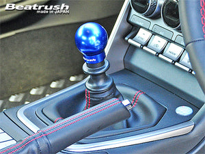 LAILE BEATRUSH Alu SHIFT KNOB TYPE-Q45BR M12x1.25P SILVER FOR SUBARU BRZ ZD8  A9ZD8MAS-QBR