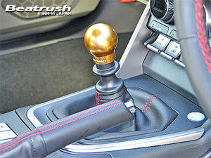LAILE BEATRUSH Alu SHIFT KNOB TYPE-Q45BR M12x1.25P SILVER FOR SUBARU BRZ ZD8  A9ZD8MAS-QBR