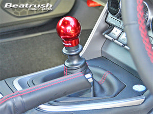 LAILE BEATRUSH Alu SHIFT KNOB TYPE-Q45BR M12x1.25P RED FOR SUBARU BRZ ZD8  A9ZD8MAR-QBR