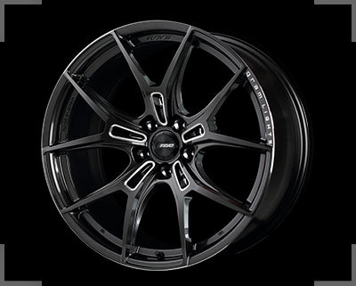 RAYS GRAM LIGHTS 57FXZ 18x7.5 +45 5x112 Super D Gunmetal Machining Edge DC x1