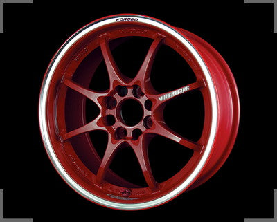 RAYS VOLK RACING CE28 CLUB RACER 15x7JJ +38 4x100 Rising Red/Rim Flange DC x1