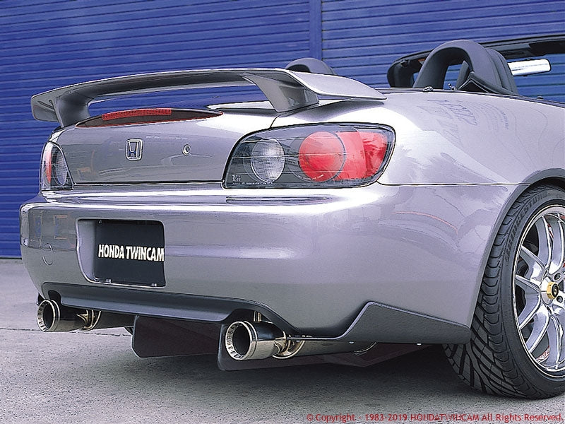 FEEL'S HONDA TWINCAM PLAIN CARBON REAR SIDE FINS FOR HONDA S2000 AP2 Feels-00928