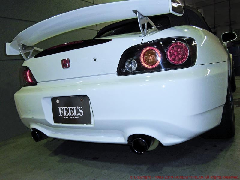 FEEL'S HONDA TWINCAM FEEL'S SONIC MUFFLER FOR HONDA S2000 AP1