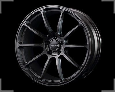 RAYS HOMURA HYUGA HP10 19x9J +36 5x120 Matte Super Dark Gunmetal x1