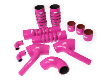 SAMCO SPORT TURBO HOSE KIT VIPER RED FOR AUDI RS4 QUATTRO WAGON B5 2.7 BI-TURBO 40TCS560-VIPER-RED