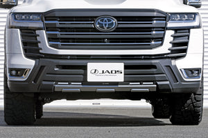 JAOS FRONT BUMPER GUARD PAINTED MATTE BLACK FOR TOYOTA LAND CRUISER 300 B016051MB