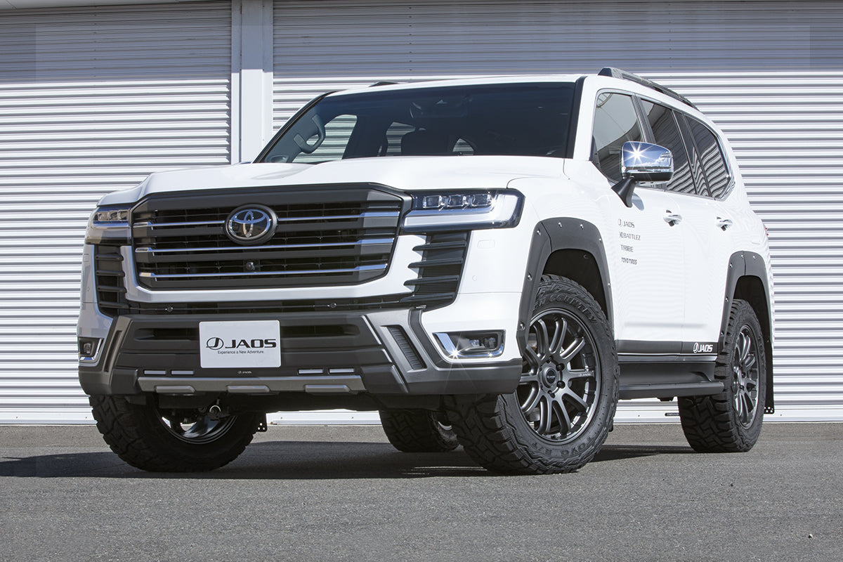 JAOS FRONT BUMPER GUARD PAINTED MATTE BLACK FOR TOYOTA LAND CRUISER 300 B016051MB