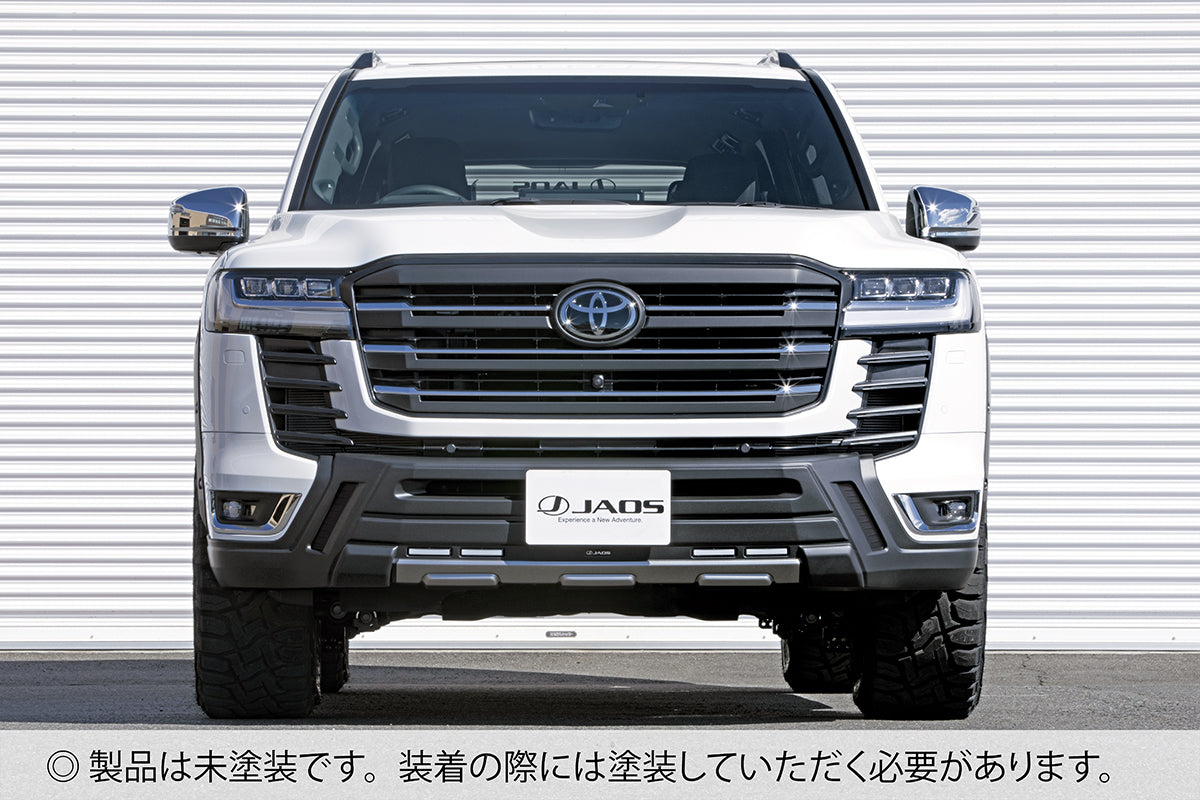 JAOS FRONT BUMPER GUARD UNPAINTED PRODUCT FOR TOYOTA LAND CRUISER