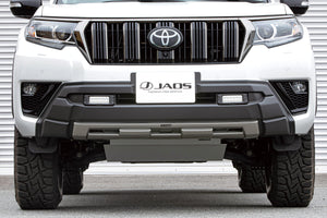 JAOS FRONT BUMPER GUARD PAINTED MATTE BLACK FOR TOYOTA PRADO 150 B016067MB