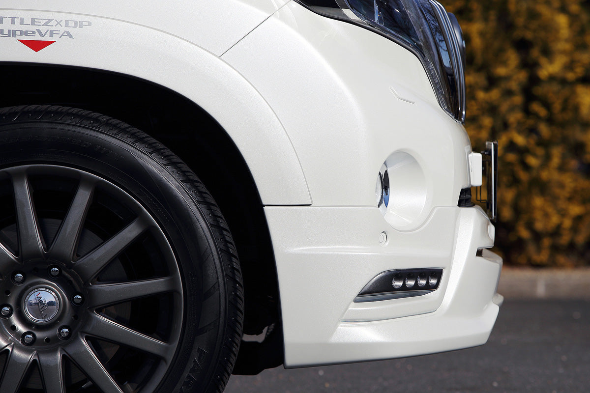 JAOS FRONT HALF SPOILER WITH LED DAY LAMP FOR TOYOTA LAND CRUISER PRADO 150 B020066